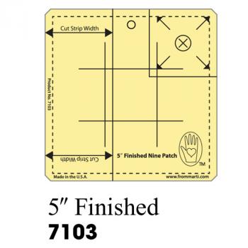 5" Nine Patch Ruler from Marti Michell